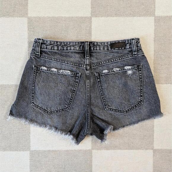 Abercrombie & Fitch Annie High Rise Denim Shorts - Picture 2 of 5